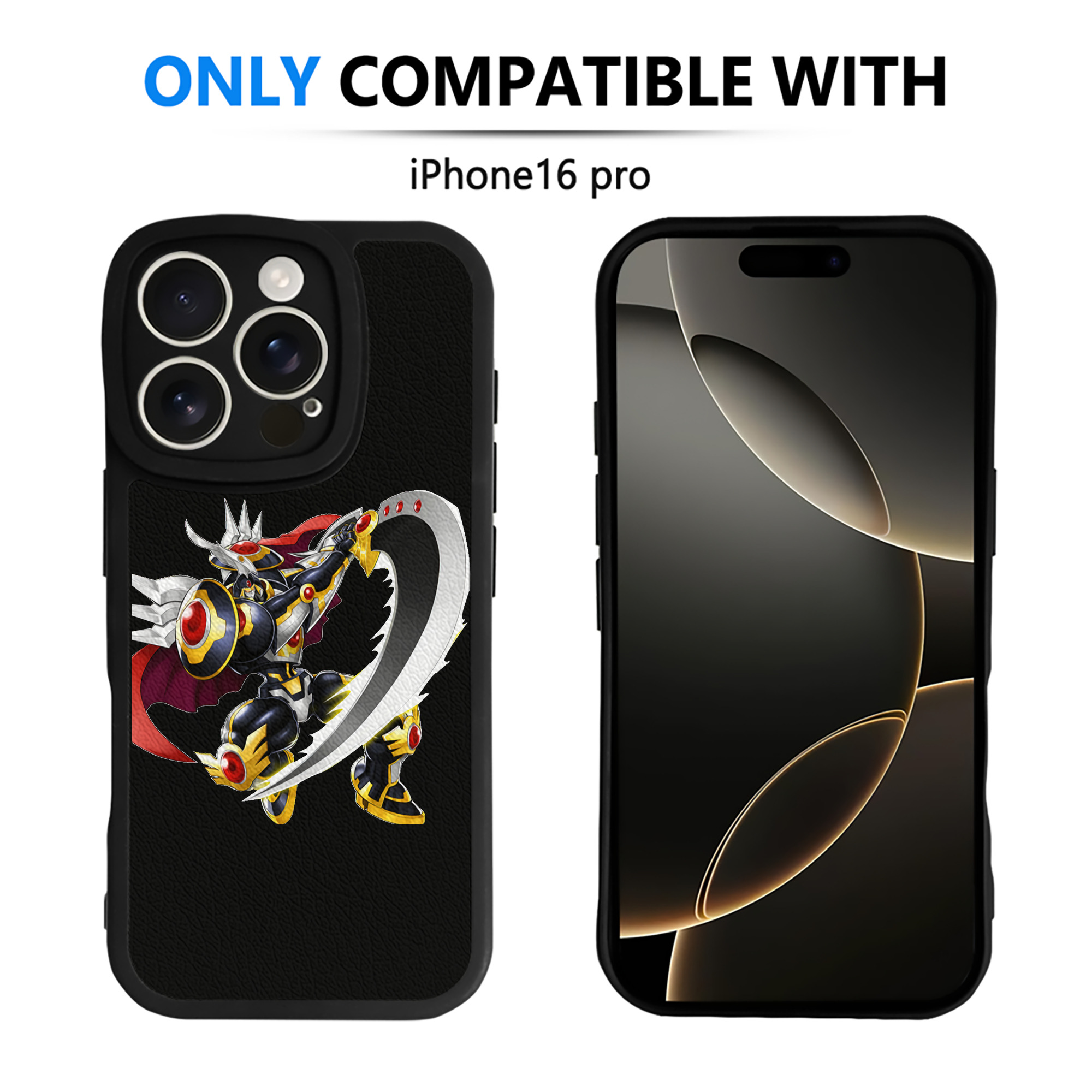 遊☆戯☆王 Yu-Gi-Oh! 【iPhone 16シリーズ対応】シリコンスマホケース（レザー調） 材質：シリコン